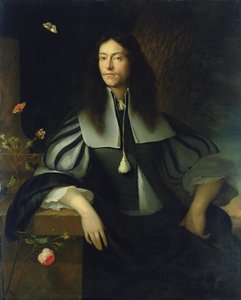 Portret van een onbekende heer, 1663